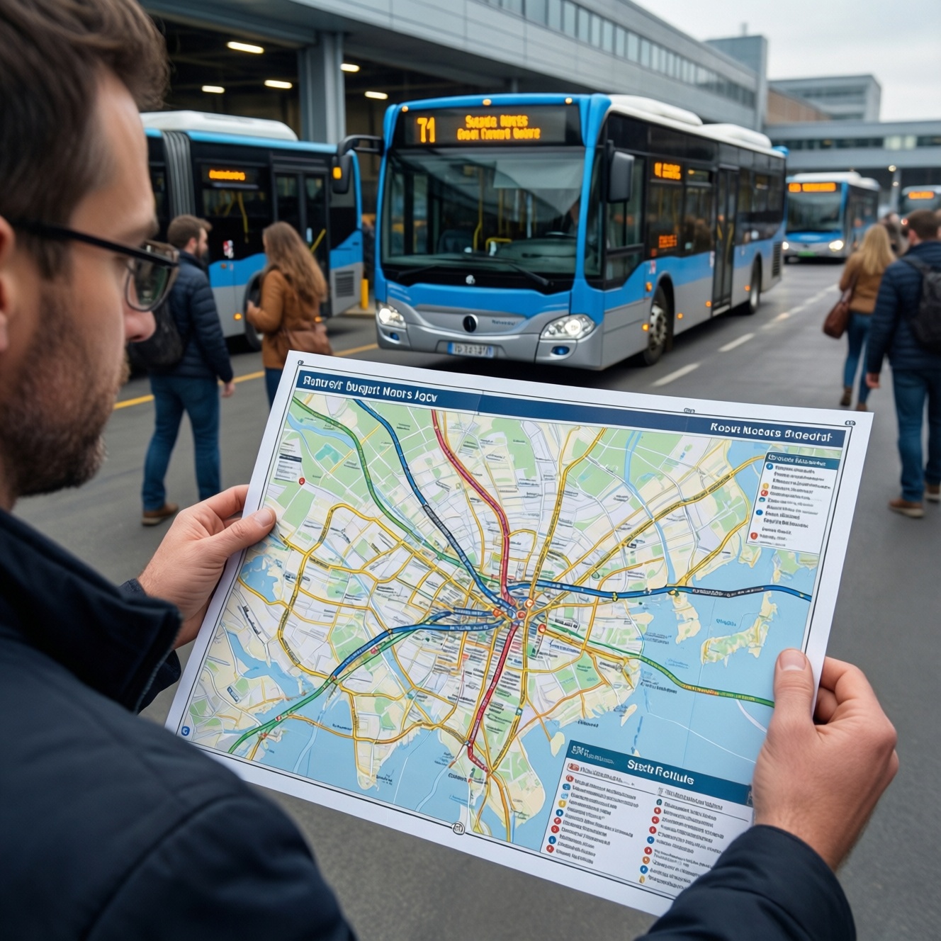 Развитие общественного транспорта: новые маршруты, расписания и обновление автопарка