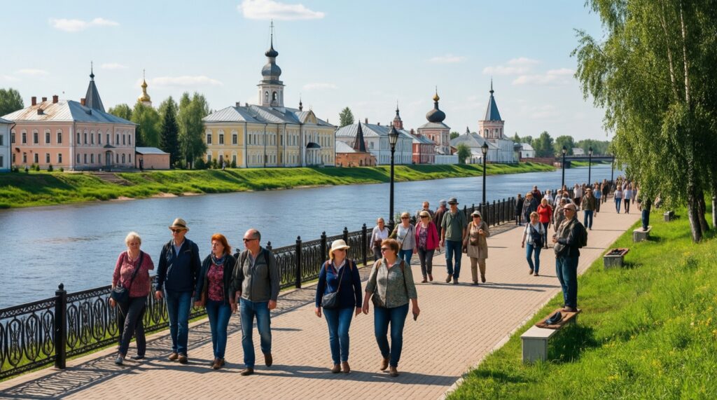 Туризм выходного дня: маршруты по малым городам, усадьбам и природным тропам Верхневолжья - иллюстрация